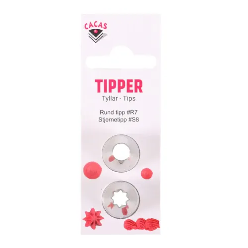 Tippsett Rund og Stjerne R7 og S8