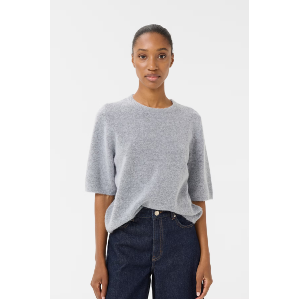 Alpha Tee - Pearl Blue Melange
