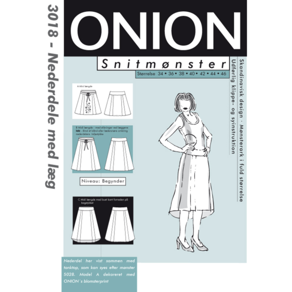ONION Skjørt str.34-46