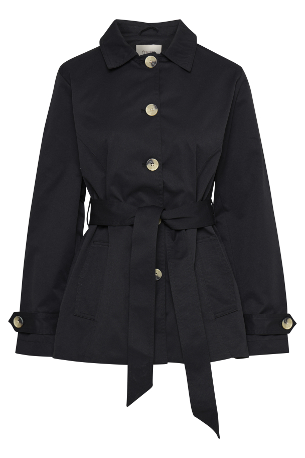 FRtrina Trenchcoat Svart - Image 1