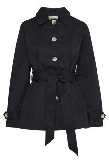 FRtrina Trenchcoat Svart