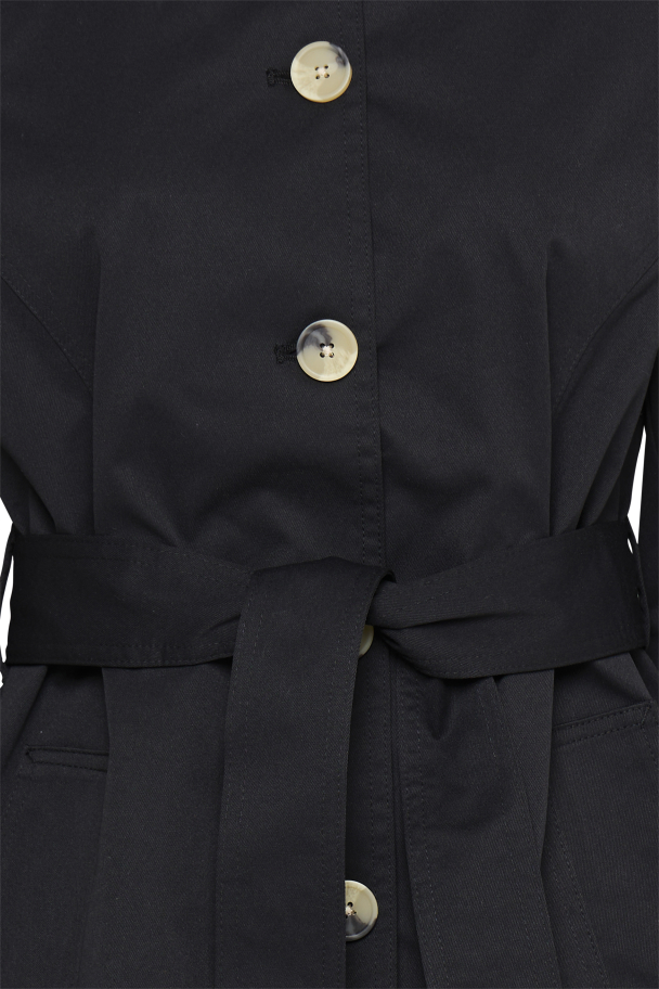 FRtrina Trenchcoat Svart - Image 3