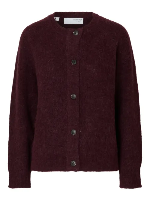 Lulu Knit Cardigan Fig