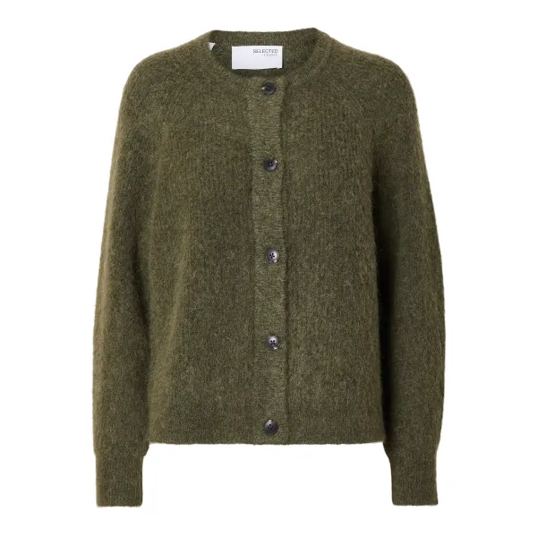Lulu Knit Cardigan Green