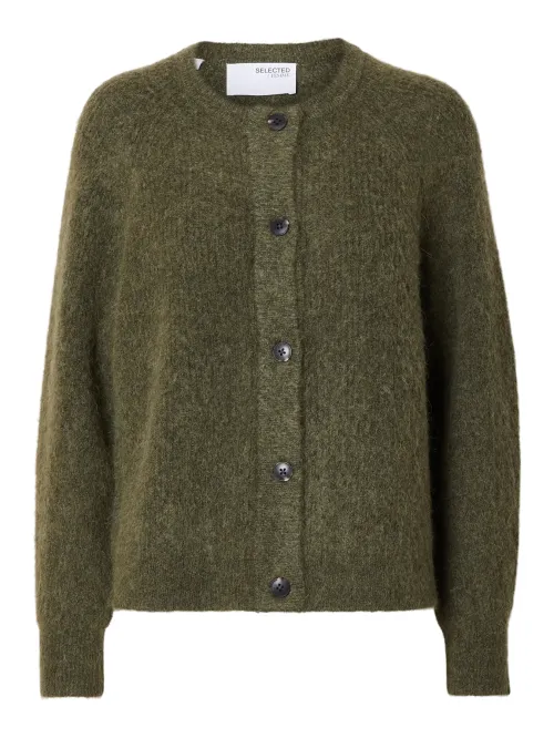 Lulu Knit Cardigan Green