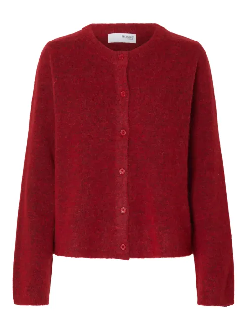 Lulu New Knit Cardigan Red