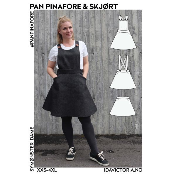 Pan Pinafore & skjørt (XXS-4XL)  IV23-040 