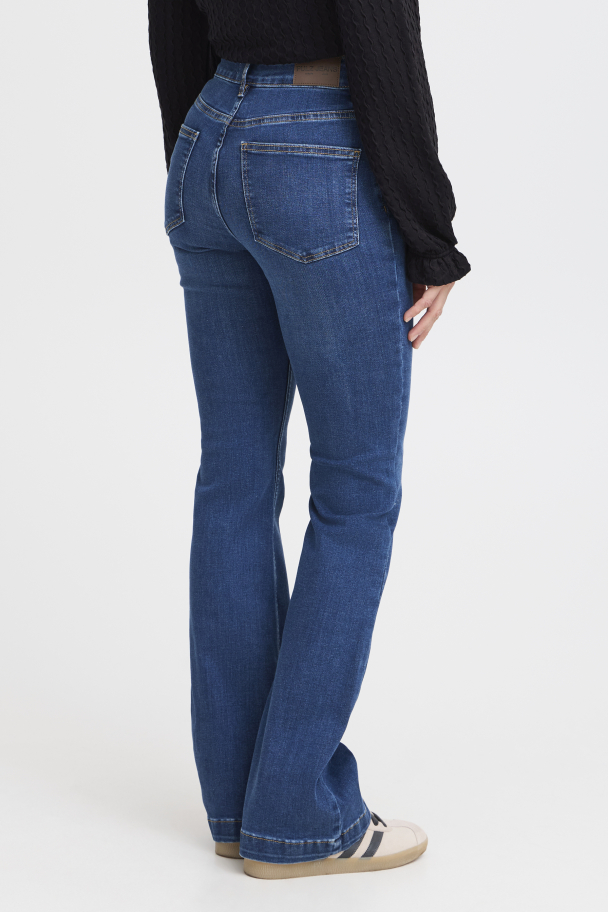 PZbecca UHW Bootcut Leg Med.Blue - Image 2