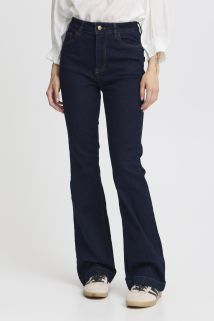 PZbecca UHW Bootcut Leg Mørk Blå 30"