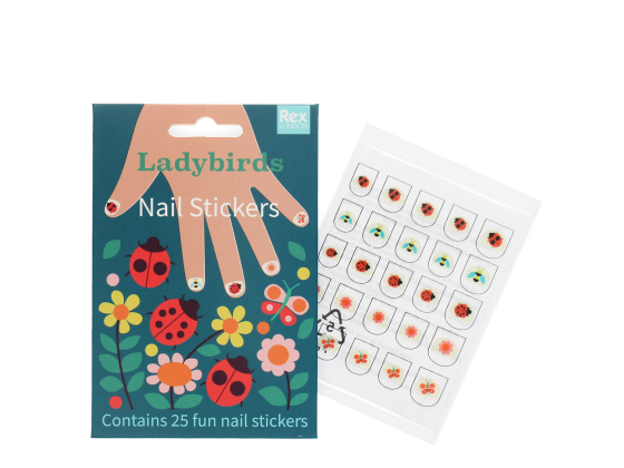 Negleklistremerker - Ladybird