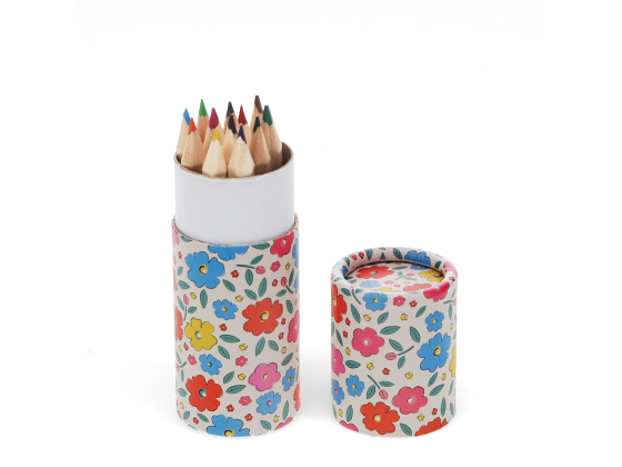 Fargeblyanter mini i tube - Blomster