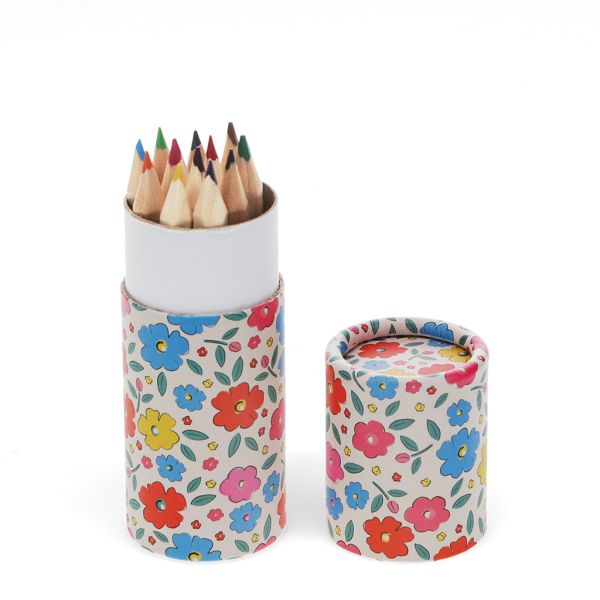 Fargeblyanter mini i tube - Blomster