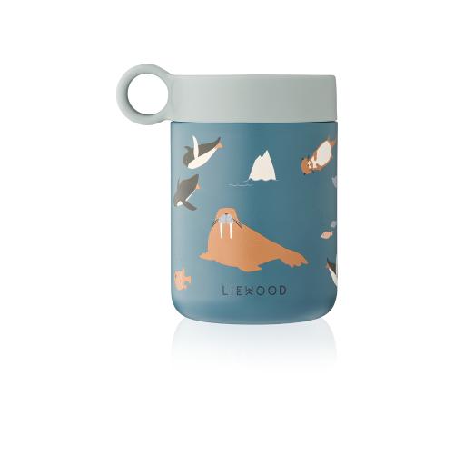 Liewood | Kiani Food Jar - Arctic Sea/Oceanview