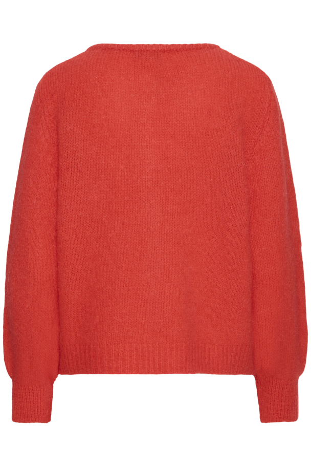 SBgulvig Strikket Cardigan Rød - Image 2