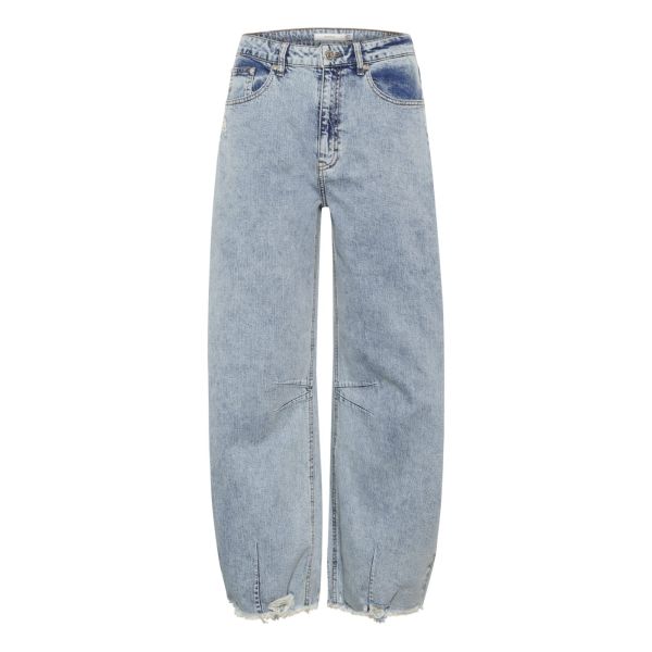 Gzdea Barrel Jeans - Light Blue