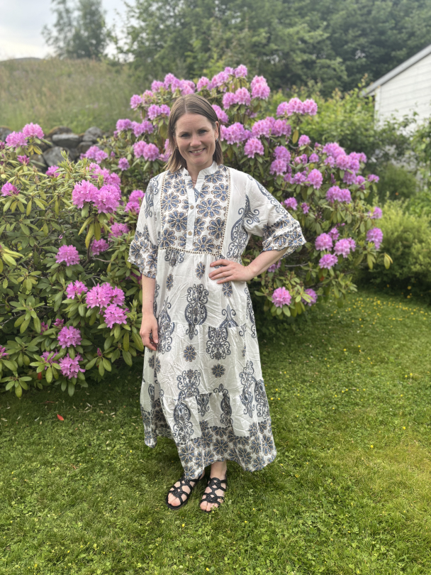 SBmonalisa Kjole Blå - Image 1