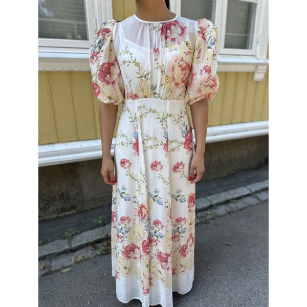 Chiffon Maxi Dress - Roaslie 