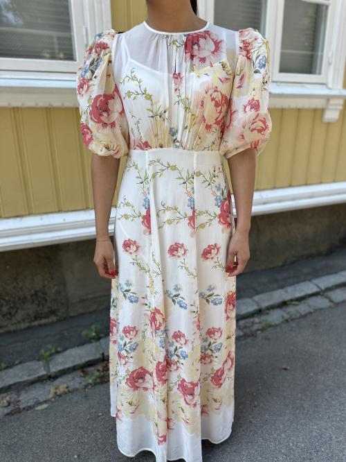 Chiffon Maxi Dress - Roaslie 