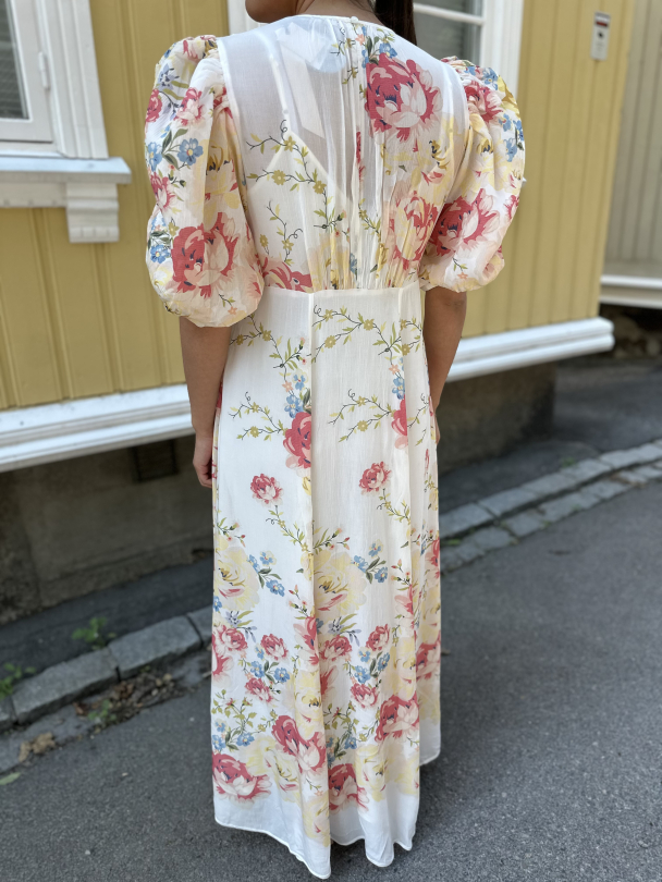 Chiffon Maxi Dress - Roaslie  - Image 2