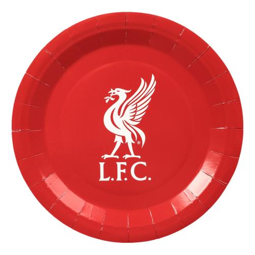 Papptallerken Liverpool FC 23 cm