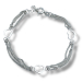 Armbånd m. lenker og hjerter