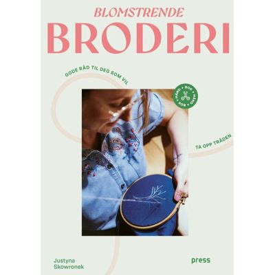 Blomstrende broderi