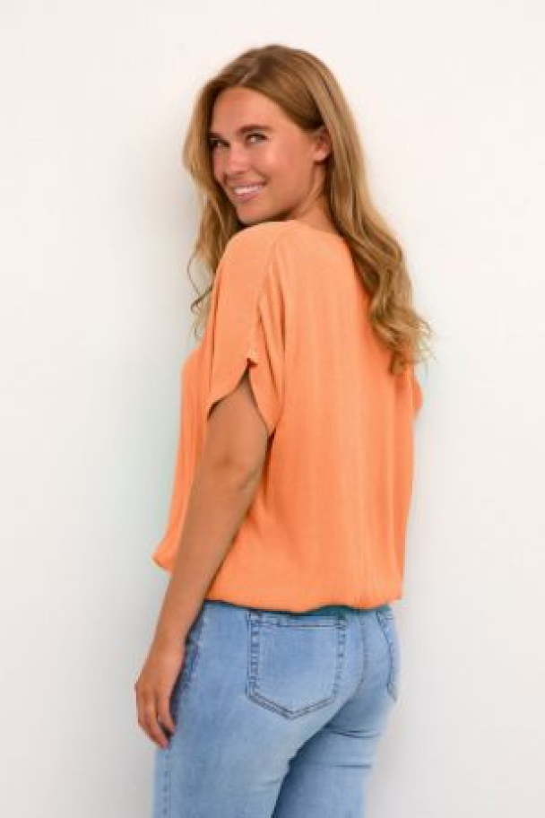 KAamber Stanley Bluse Melon - Image 2