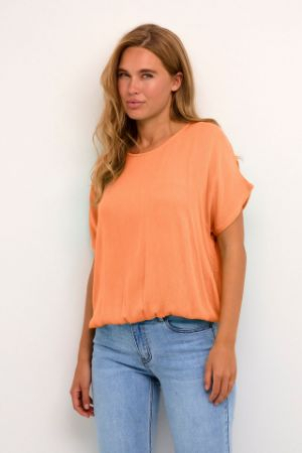 KAamber Stanley Bluse Melon - Image 1