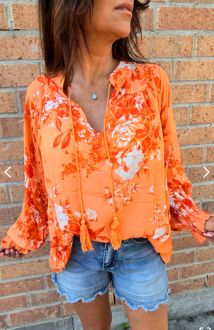 Susanne Blouse Orange