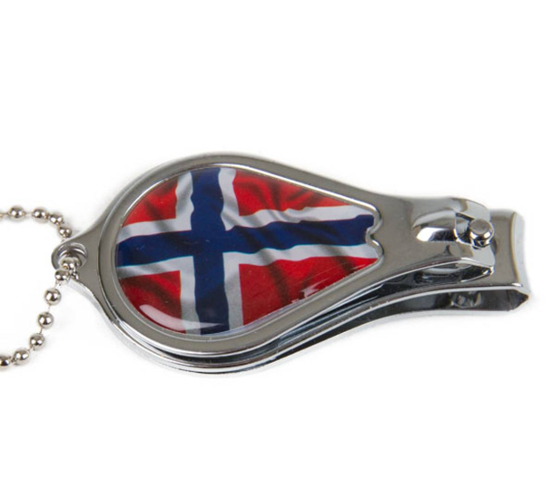 Negleklipper/flaskeåpner Norsk flagg 