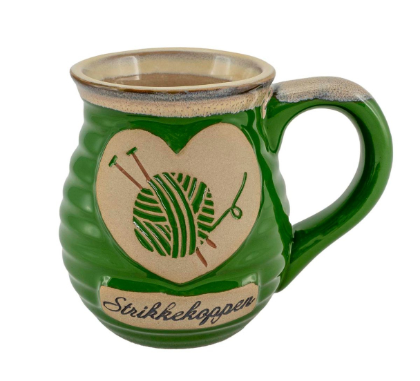 Strikkekoppen, skoggrønn