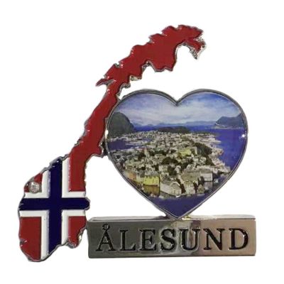Magnet, norgeskart Ålesund 