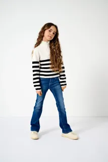 KOGblush Flared Jeans Medium Blå
