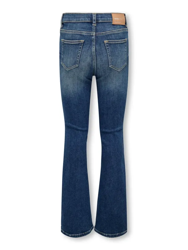 KOGblush Flared Jeans Medium Blå - Image 2
