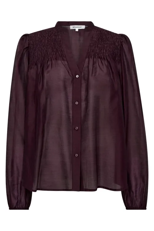 Taffy Smock V-Shirt           |           Taffy Smock V-Shirt fra Co´Couture