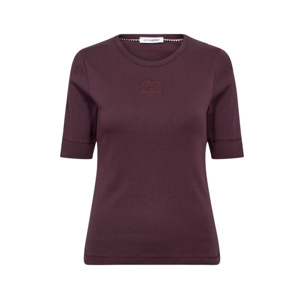 Granny SS Winered Tee  |  Granny SS Winered Tee fra Co´Couture