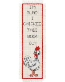 Permin Bokmerke- I`m glad i Chicked