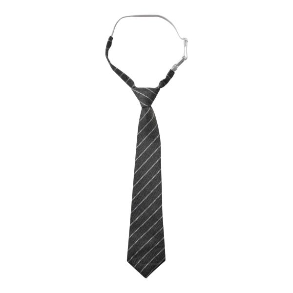 Nila Grey Stripe Tie           |               Nila Grey Stripe Tie fra Co´Couture