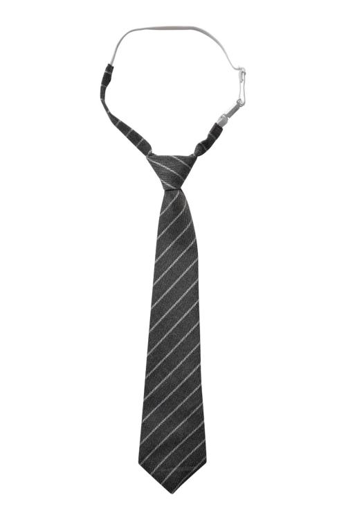 Nila Grey Stripe Tie           |               Nila Grey Stripe Tie fra Co´Couture