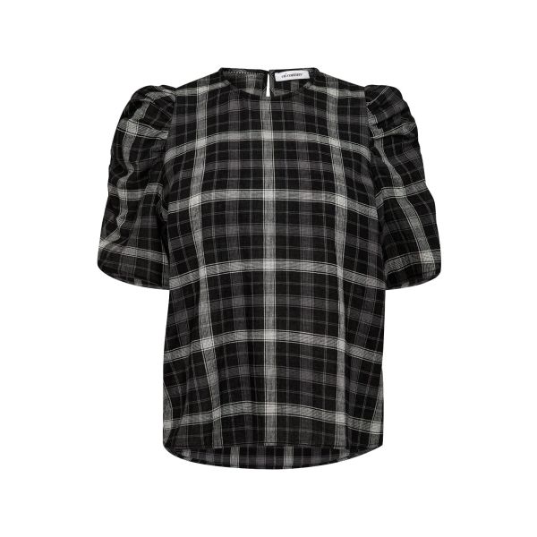 Sally Check Blouse                |                Sally Check Blouse fra Co´Couture