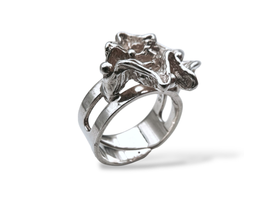 Klosterfoss Vintage - Sølv ring organisk 925
