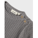 Kanto Knit Sweater, Ultimate Grey - Lil' Atelier