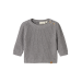 Kanto Knit Sweater, Ultimate Grey - Lil' Atelier