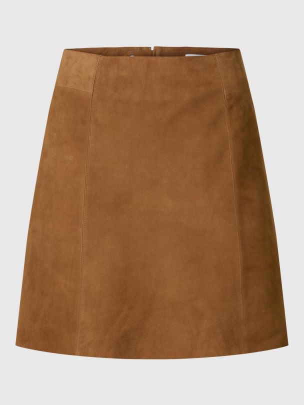 Kaya Ibi Suede Skirt - Sepia Tint 