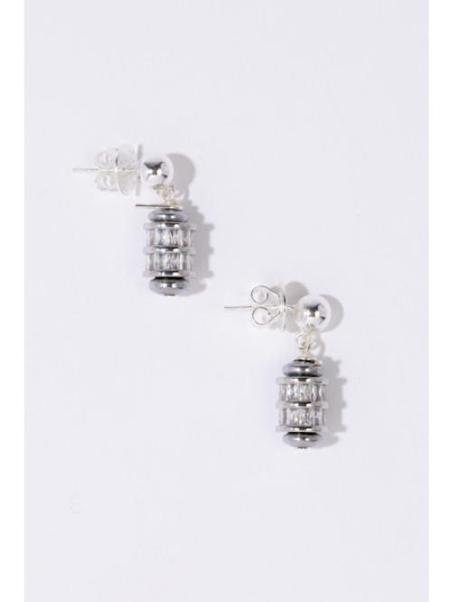 TINY GEMINI EARRINGS