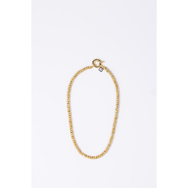 SKINNY DIAMOND NECKLACE GOLD
