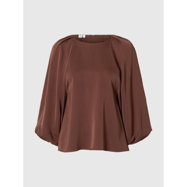 Laurina 3/4 Top - Chestnut
