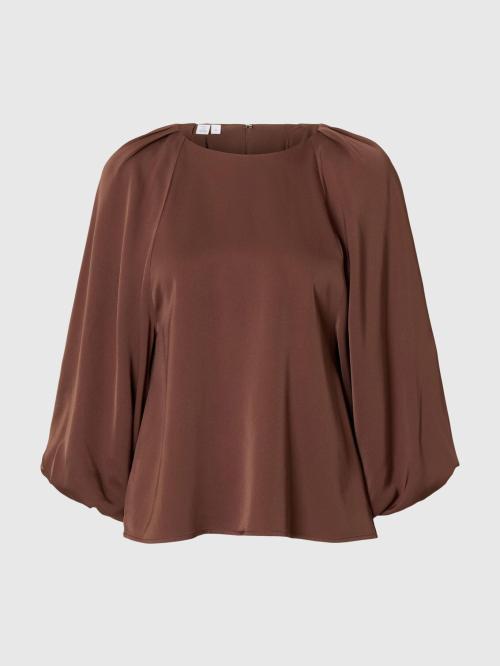 Laurina 3/4 Top - Chestnut