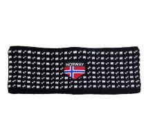 Pannebånd Islender, sort/hvit