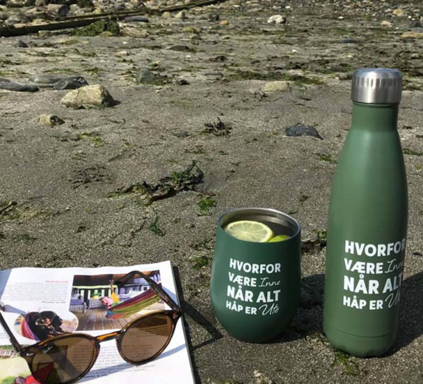 Termokopp grønn, hvorfor være inne når alt håp er ute  - Image 2